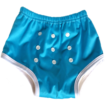 Swimming Pants, Training Pants Turquoise Blue
